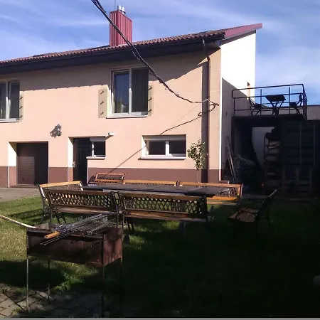 Kotedzas Melnrageje Holiday home *