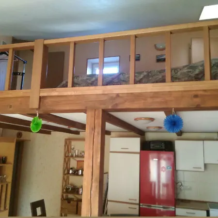 Ferienhaus Kotedzas Melnrageje